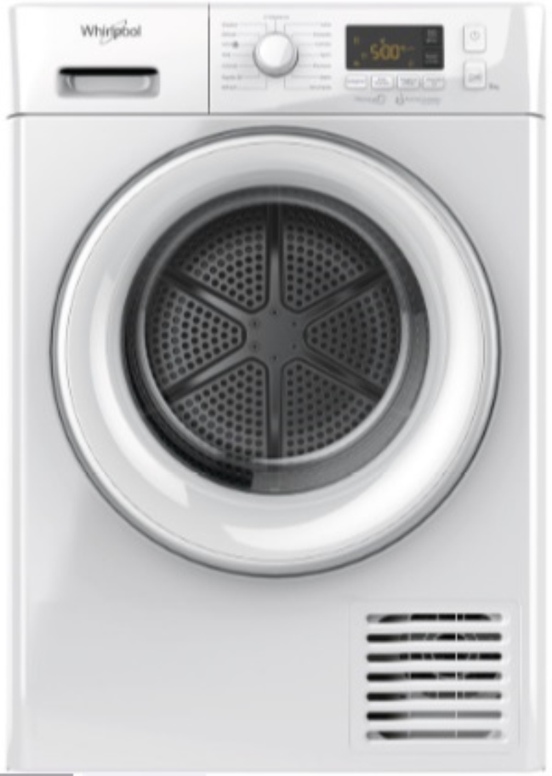 WHIRPOOL Asciugatrice Whirlpool FTM1182 8 KG libera installazione classe A++
